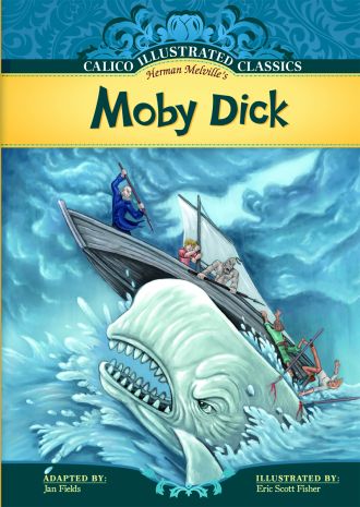 Moby Dick bookcover, from the Abdo "Calico Classics" series